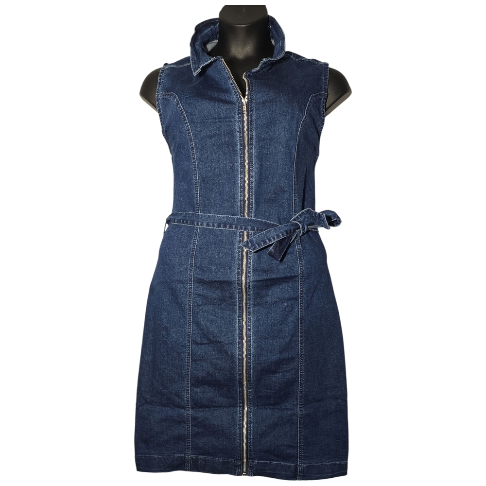 Nina Rossi - Denim Sleeveless Dress 3xl Slim